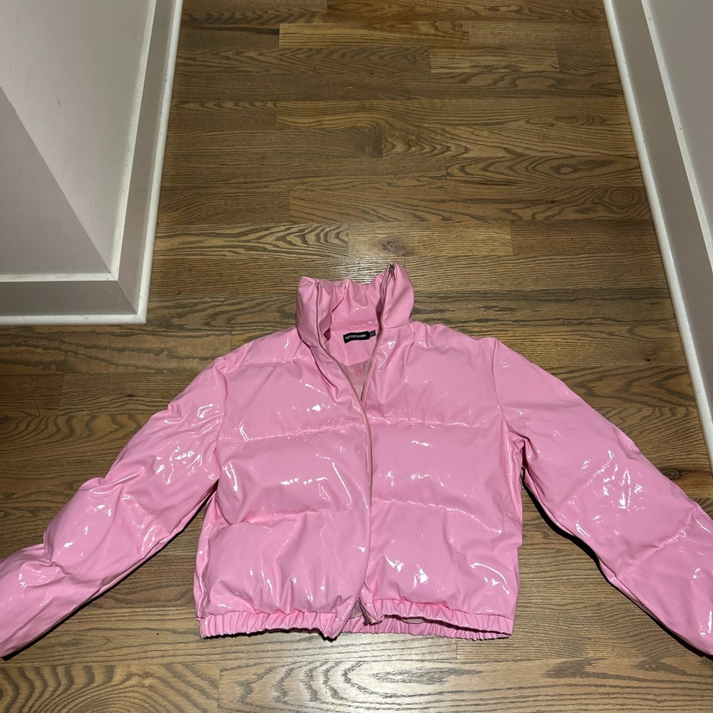 Pink Puffer Jacket - Picture 2 of 5